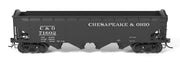 Broadway Limited Imports HO Scale ARA 70 Ton 4 Bay Hopper C&O H7-13 6 Pack
