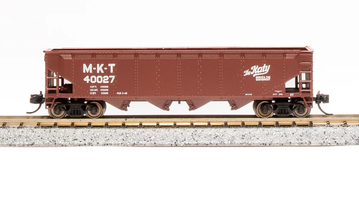Broadway Limited Imports 7429 N Scale 70 Ton Hopper Missouri-Kansas-Texas MKT 4 Pack