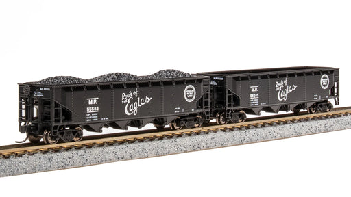 Broadway Limited Imports 7430 N Scale 70 Ton Hopper Missouri Pacific MP 4 Pack