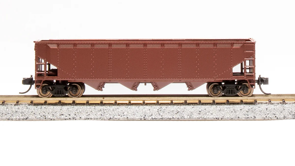 Broadway Limited Imports 7432 N Scale 70 Ton Hopper Painted Unlettered Boxcar Red 4 Pack
