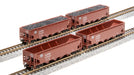 Broadway Limited Imports 7433 N Scale 70 Ton Hopper Santa Fe ATSF "Fantasy" 4 Pack
