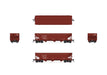 Broadway Limited Imports 8100 HO Scale 70 Ton Triple Hopper Santa Fe ATSF 4 Pack