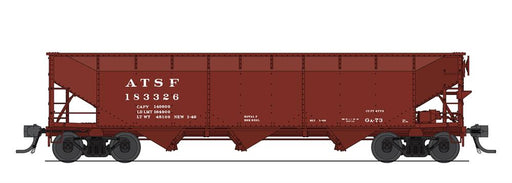 Broadway Limited Imports 8100 HO Scale 70 Ton Triple Hopper Santa Fe ATSF 4 Pack