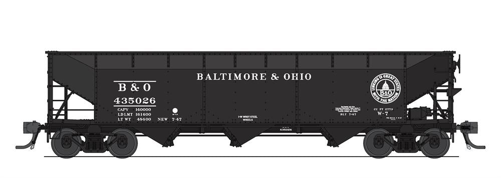 Broadway Limited Imports 8105 HO Scale 70 Ton Triple Hopper Baltimore & Ohio B&O 435125