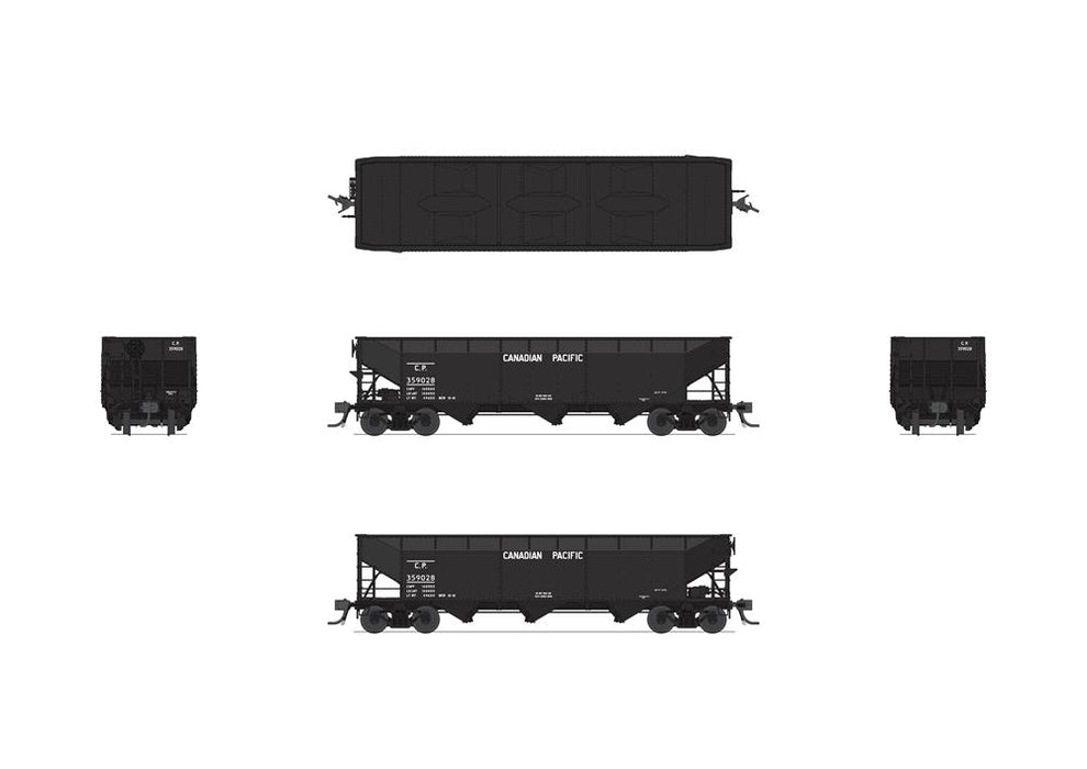 Broadway Limited Imports 8110 HO Scale 70 Ton Triple Hopper Canadian Pacific CP 359062