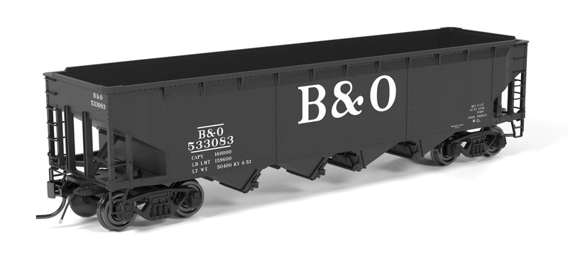 Broadway Limited Imports HO Scale ARA 70 Ton 4 Bay Hopper B&O W2b "Big B&O" Scheme 6 Pack