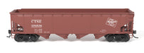 Broadway Limited Imports HO Scale ARA 70 Ton 4 Bay Hopper Milwaukee Road MILW 6 Pack