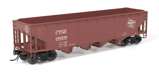 Broadway Limited Imports HO Scale ARA 70 Ton 4 Bay Hopper Milwaukee Road MILW 6 Pack