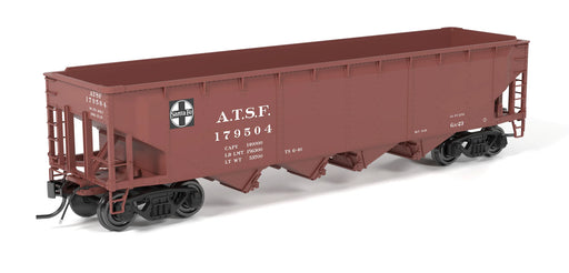 Broadway Limited Imports HO Scale ARA 70 Ton 4 Bay Hopper Santa Fe ATSF 6 Pack