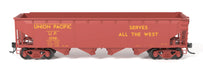 Broadway Limited Imports HO Scale ARA 70 Ton 4 Bay Hopper Union Pacific UP 6 Pack