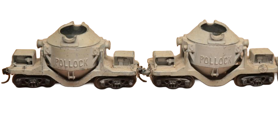 Buckeye BEM-HM-2PK HO Scale Pollock Hot Metal Cars (2 Pack) - Built Up Kits