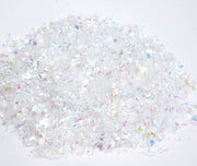 Buffalo Snow Snowflakes Iridescent Sprinkles 2oz