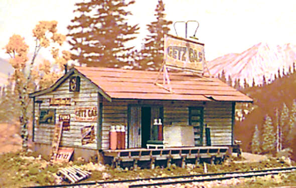 Builders in Scale 611 HO Scale Getz Gas Compressed Air Welding Supplies Building Kit - NOS