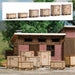Busch 1811 HO Scale Wood Pallets and Crates