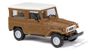 Busch 43035 HO Scale 1960 Toyota Land Cruiser Brown