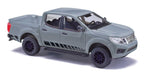 Busch 53711 HO Scale 2015 Nissan Navara Crew-Cab Pickup Truck - Gray and Black
