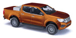 Busch 53720 HO Scale 2015 Nissan Navara Crew-Cab Pickup Truck - Metallic Gold