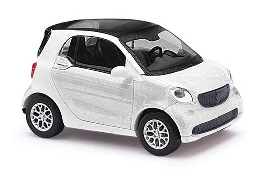 Busch 60220 HO Scale 2014 Smart City Coupe Kit - White