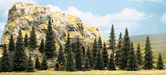 Busch 6472 Pine Trees 60 Pack