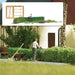 Busch 7974 HO Scale Hedge Cutting Scene with Gardener Figure