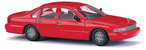 Busch 89123 HO Scale 1995 Chevrolet Caprice Sedan - Red