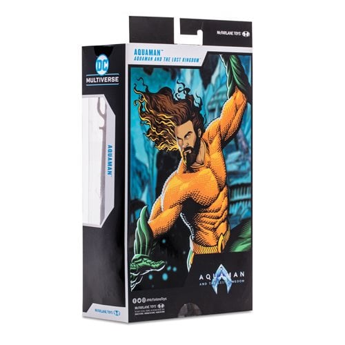 Aquaman et le Royaume perdu figurine Megafig DC Multiverse Aquaman 30 cm