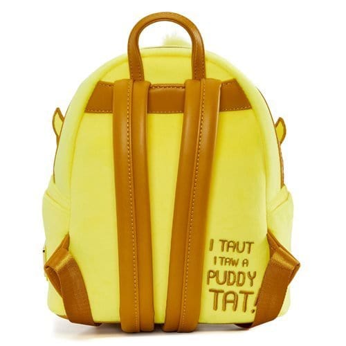 Loungefly Looney Tunes Tweety Plush Mini-Backpack