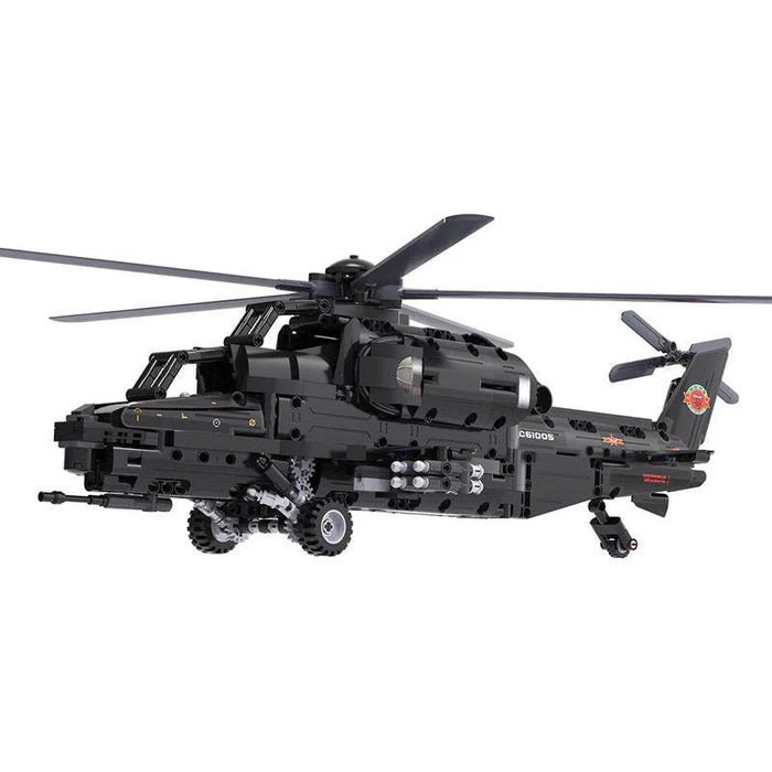 CaDA C61005W WZ-10 Helicopter Gunship 989 Piece Building Block Set