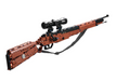 CaDA C61010W Karabiner 98K Rifle 653 Piece Building Block Gun Set
