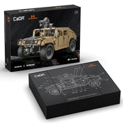 CaDA C61036W 1:8 Military HUMVEE 3935 Piece Building Block Set