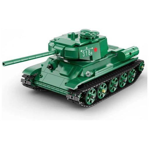 CaDA C61072W Russian T-34 Tank 722 Piece Building Block Set