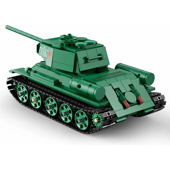 CaDA C61072W Russian T-34 Tank 722 Piece Building Block Set