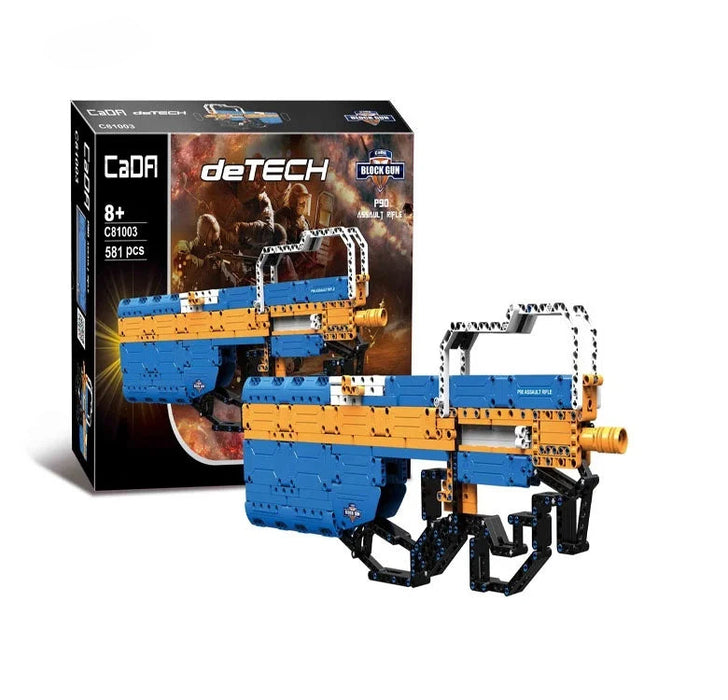 CaDA C81003W P-90 Rifle 581 Piece Building Block Gun Set