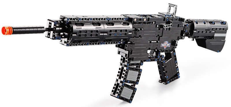 CaDA C81005W M4A1 Carbine Rifle 621 Piece Building Block Gun Set