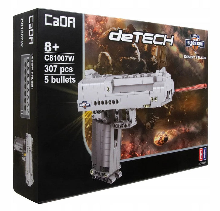 CaDA C81007W Desert Eagle Pistol 307 Piece Building Block Gun Set