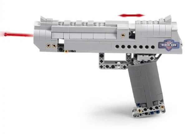 CaDA C81007W Desert Eagle Pistol 307 Piece Building Block Gun Set