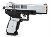 CaDA C81009W  M23 Combat Pistol 412 Piece Building Block Gun Set