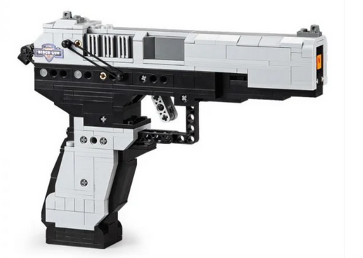 CaDA C81009W  M23 Combat Pistol 412 Piece Building Block Gun Set