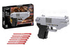 CaDA C81010W  Double Barrel Pistol 250 Piece Building Block Gun Set