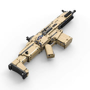 CaDA C81021W  SCAR Assault Rifle 1406 Piece Building Block Gun Set