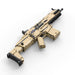 CaDA C81021W  SCAR Assault Rifle 1406 Piece Building Block Gun Set