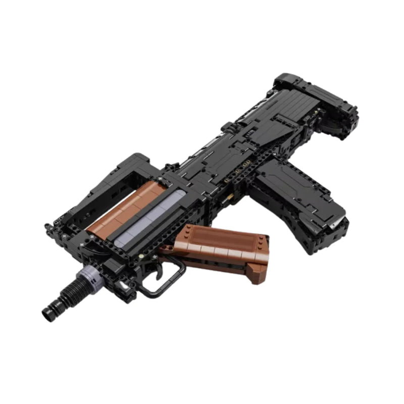 CaDA C81022W Groza Assault Rifle 1504 Piece Building Block Gun Set