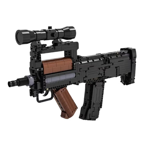 OffGunまとめ売り CaDA C81022W Groza Assault Rifle 1504 Piece Building Block Gun Set
