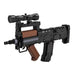 CaDA C81022W Groza Assault Rifle 1504 Piece Building Block Gun Set