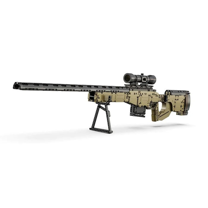CaDA C81053W  Sniper Rifle 979 Piece Building Block Gun Set