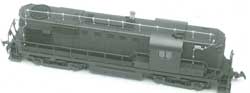 Cal Scale Superdetail 411 HO Scale PRR Induction Phone Antenna Supports for ALCo RS11 Diesel