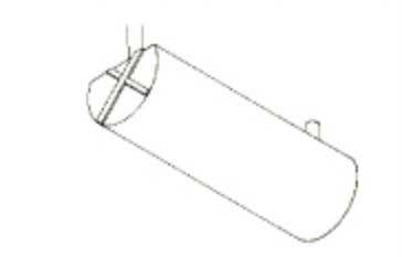 Cal Scale Superdetail 451 HO Scale Water Tank for EMD FP7 Diesel