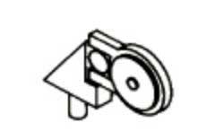 Cal Scale Superdetail 457 HO Scale PRR Induction Phone Receiver for EMD GP7/9 Diesel