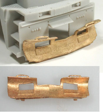 Cal Scale Superdetail 568 HO Scale Brass Snow Plow for Second Gen Diesels