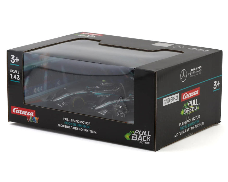 Carrera Pull & Speed 1/43 Mercedes-AMG Petronas Team Double Action Formula 1 Pull-Back Cars (2 Pack 13036)